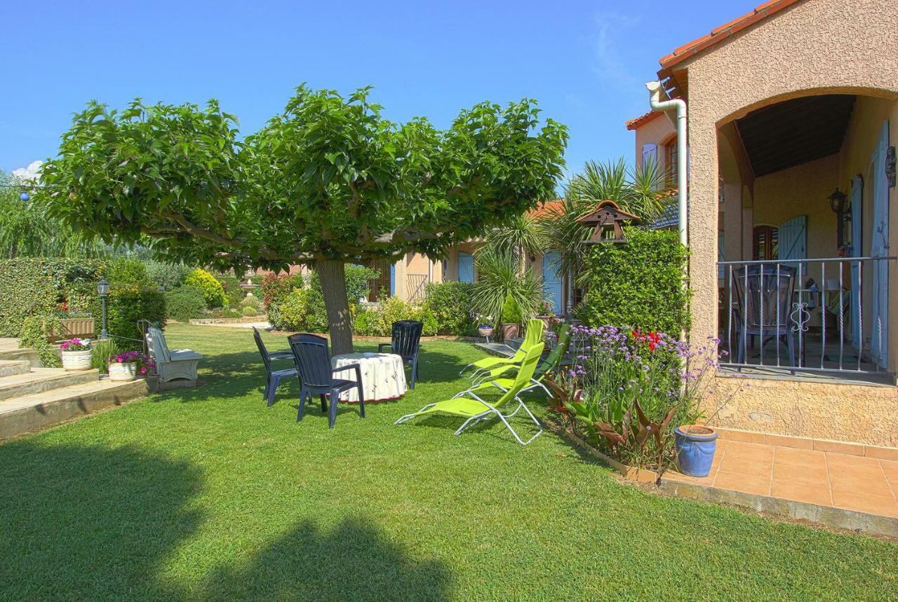 La Planquette Bed & Breakfast Castelnou Bagian luar foto